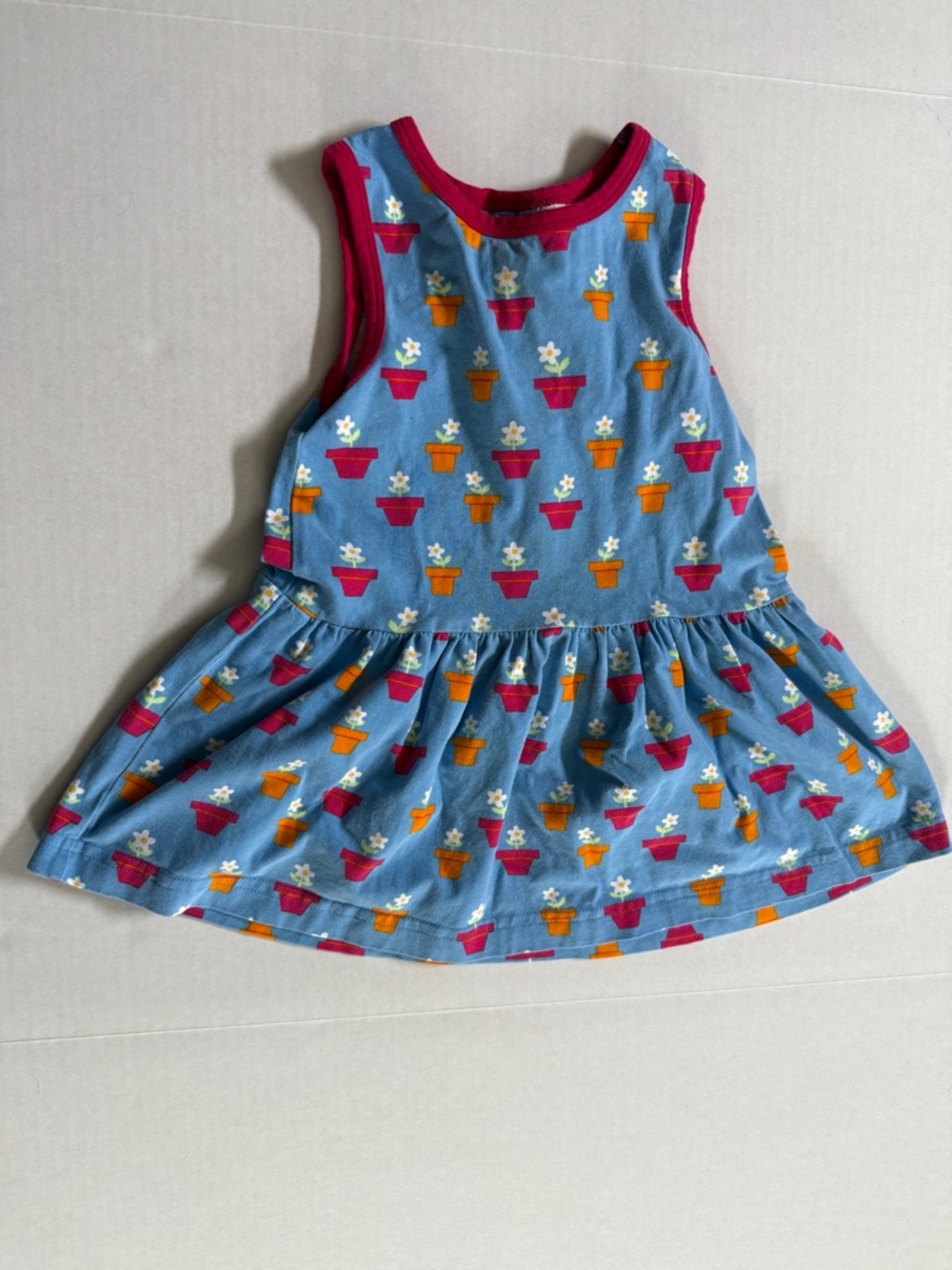Flower Pot print dress, Blossom and Sprout by Florence Eiseman 2T